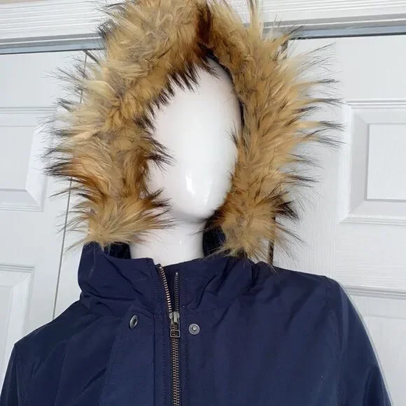 🔥NEW JCREW COAT JACKET PARKA WOMEN navy